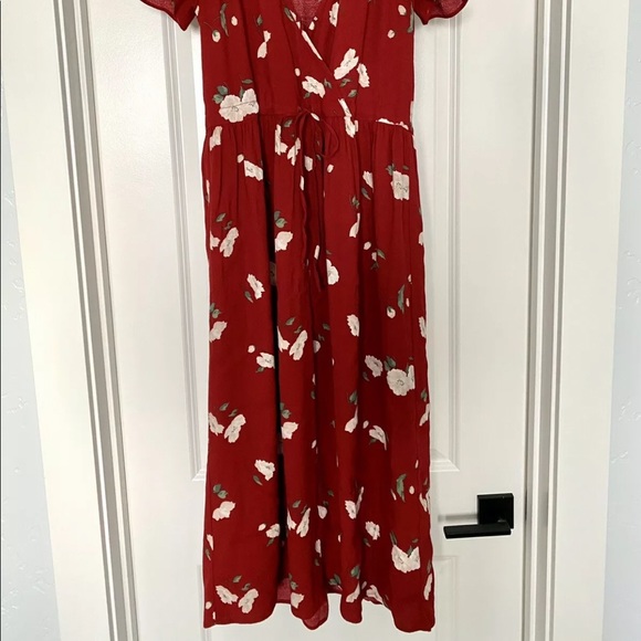 ❌❌   S O L D   ❌❌        NWOT Christy Dawn Dawn Red floral dress XS - Picture 5 of 11